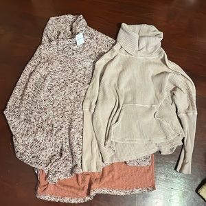 Free people sweater bundle